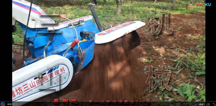 果園、園林開溝、培土、回填、鋤草、旋耕作